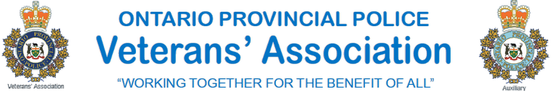 Ontario Provincial Police Verterans' Association Logo Header